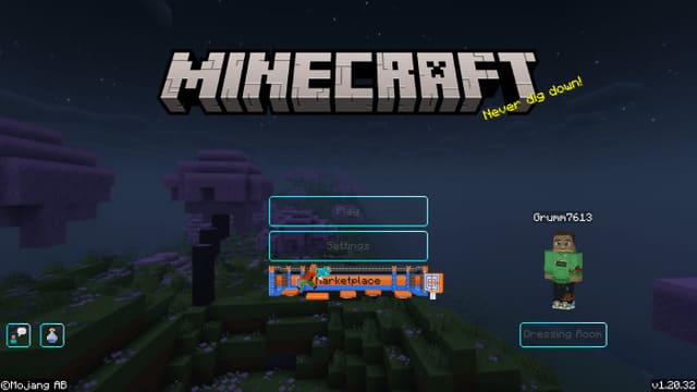 Новый вид главного меню