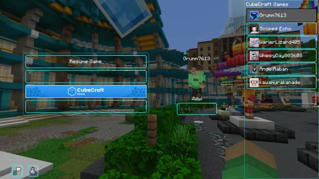 Новый вид меню паузы