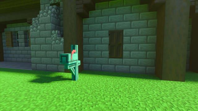 Зеленый почтовый ящик