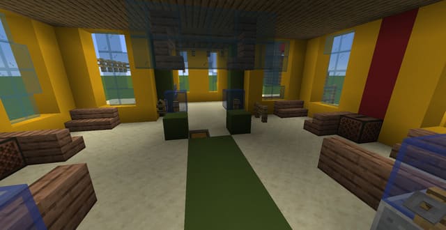 Красочный дом вид внутри