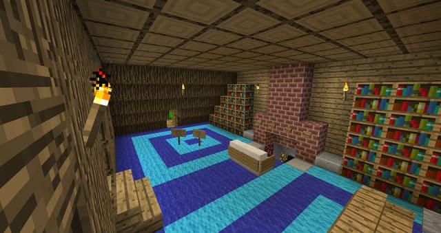 Уютная нора вид внутри