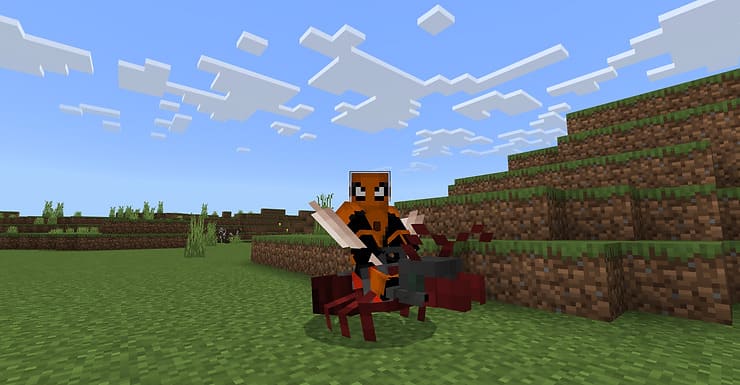 Игрок верхом на Муравье