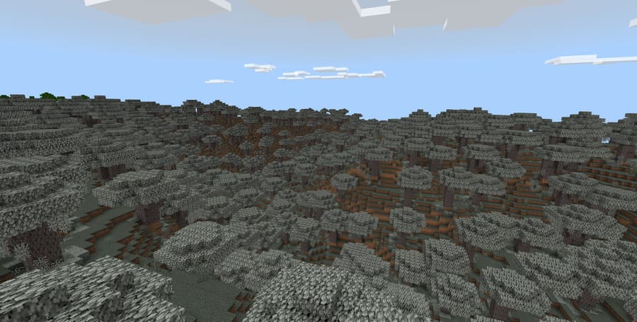 Бледный сад вид изнутри