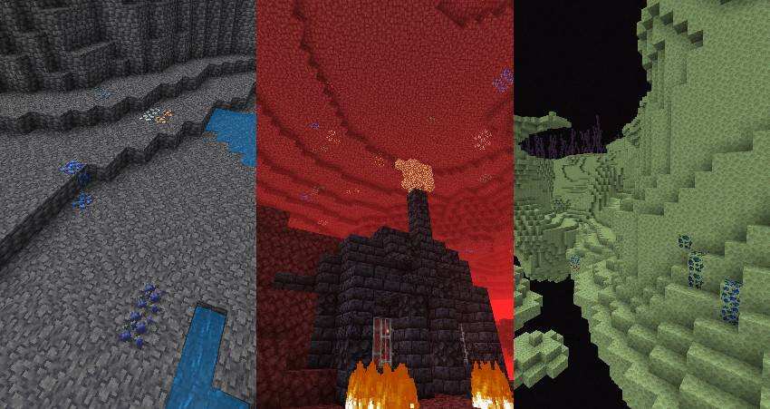 Генерация руды в игре