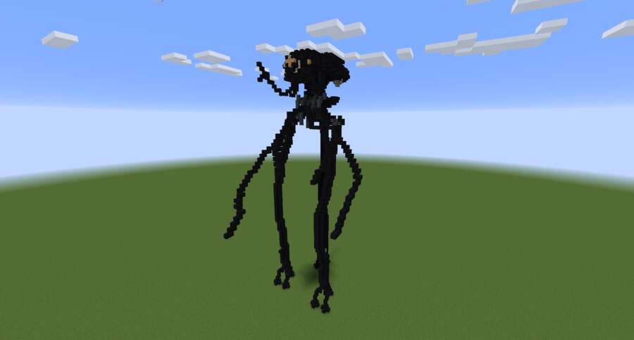 Страшный Трипод вид спереди