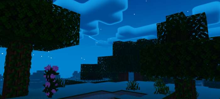 Ярко-синее небо