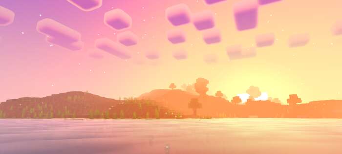 Восход на небе