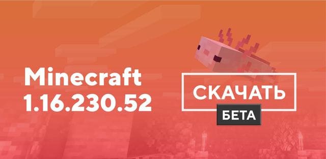Майнкрафт ПЕ 1.16.230.52 [Тестовая версия]